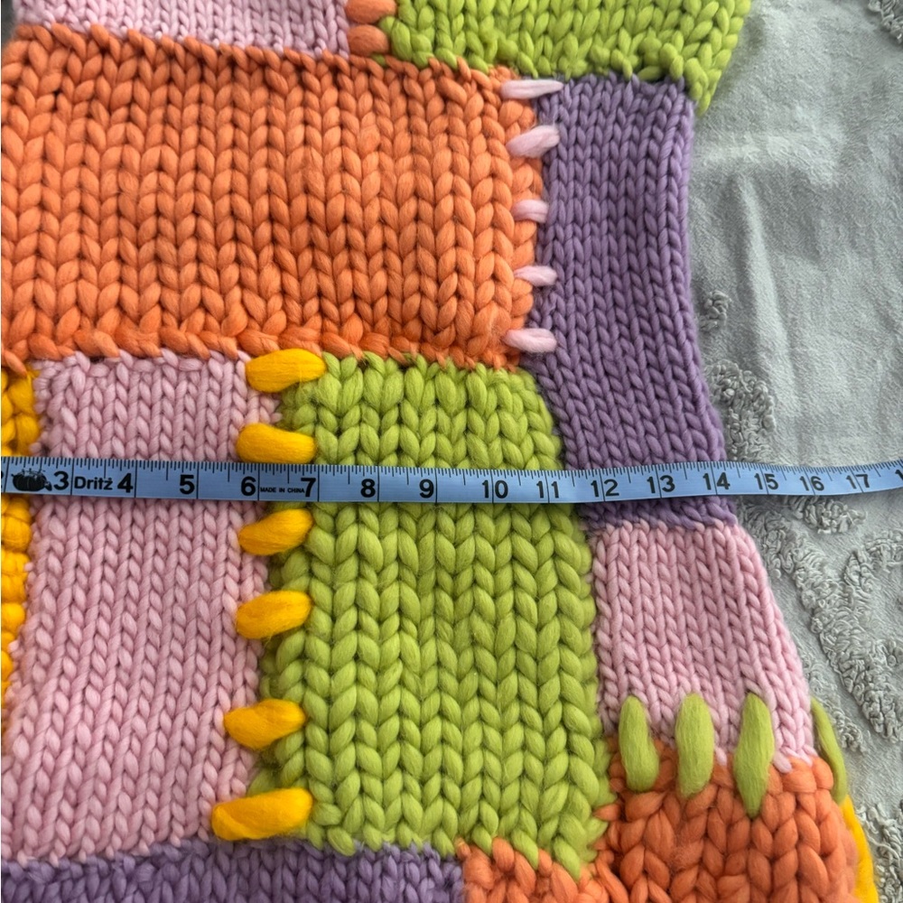 HOPE MACAULAY Mermaid Patchwork Knit Dress - Picture 11 of 15